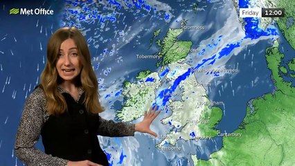 Met Office Thursday Evening Weather Forecast 06/03/25