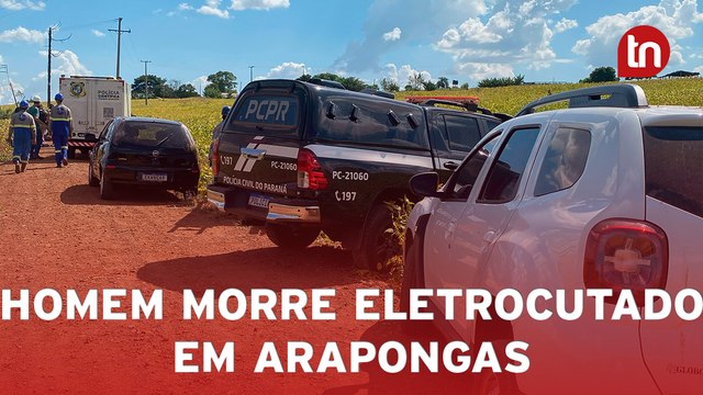Homem morre eletrocutado na Colônia Esperança em Arapongas
