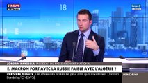 Tensions entre Paris et Alger : «Nous avons donné son indépendance à l'Algérie, il faut maintenant qu'elle nous donne la notre», estime Jordan Bardella