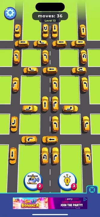 Traffic clear game play