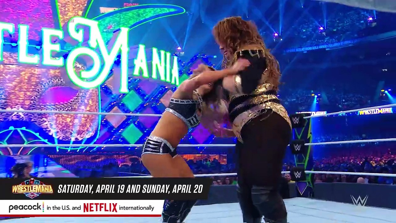 FULL MATCH- Alexa Bliss vs. Nia Jax — Raw Women's Title Match- WrestleMania 34