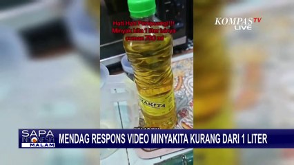 Respons Video Minyakita Kurang dari 1 Liter, Mendag: Produsen Sudah Diproses ke Polisi