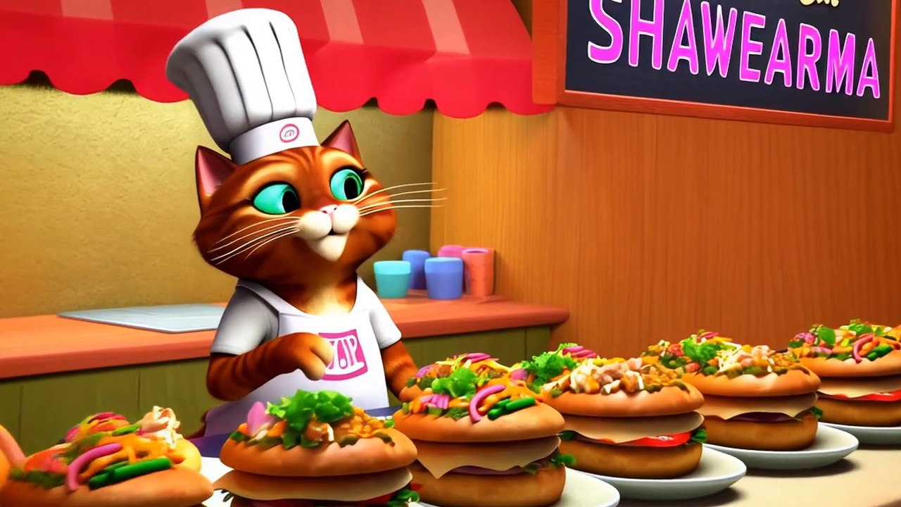 My Cat Becomes a Pizza Chef!