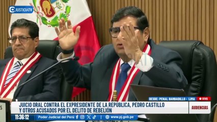 PEDRO CASTILLO PROTAGONIZÓ ALTERCADO CON MAGISTRADOS DURANTE JUICIO | Willax