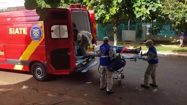 Idoso dorme em cadeira e é socorrido pelo Siate após queda em residência