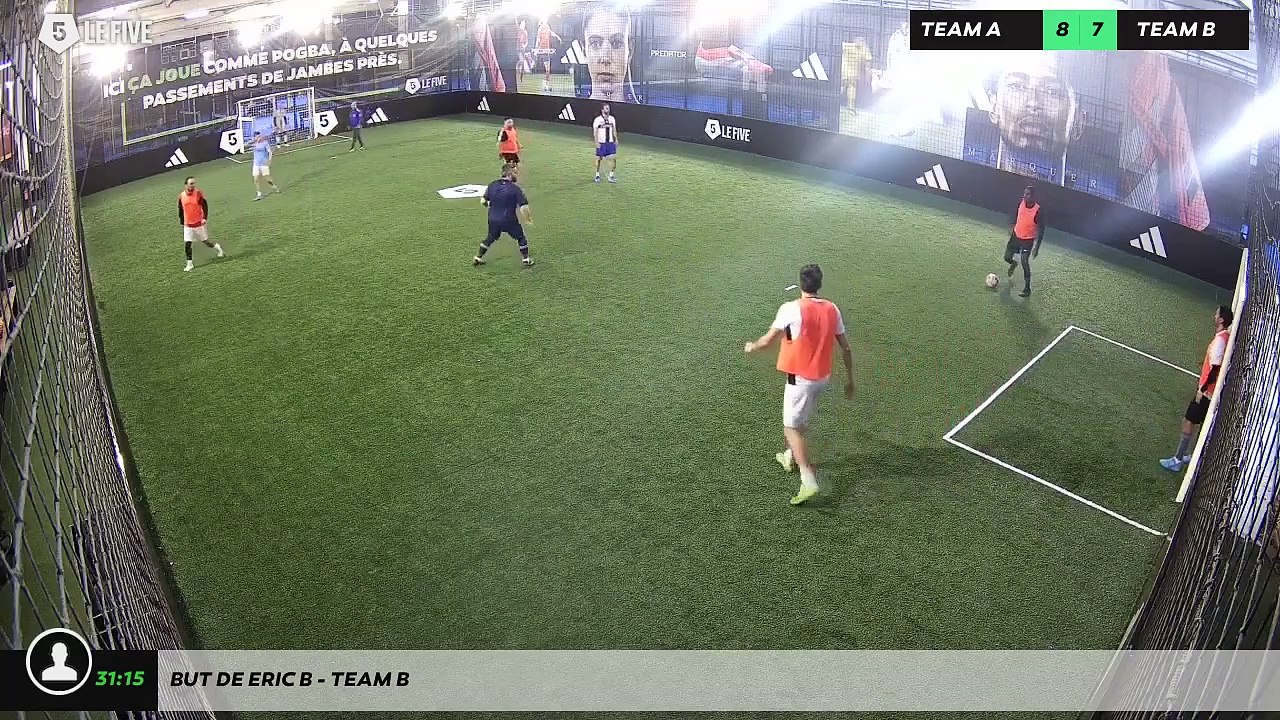 But de Eric B - Team B