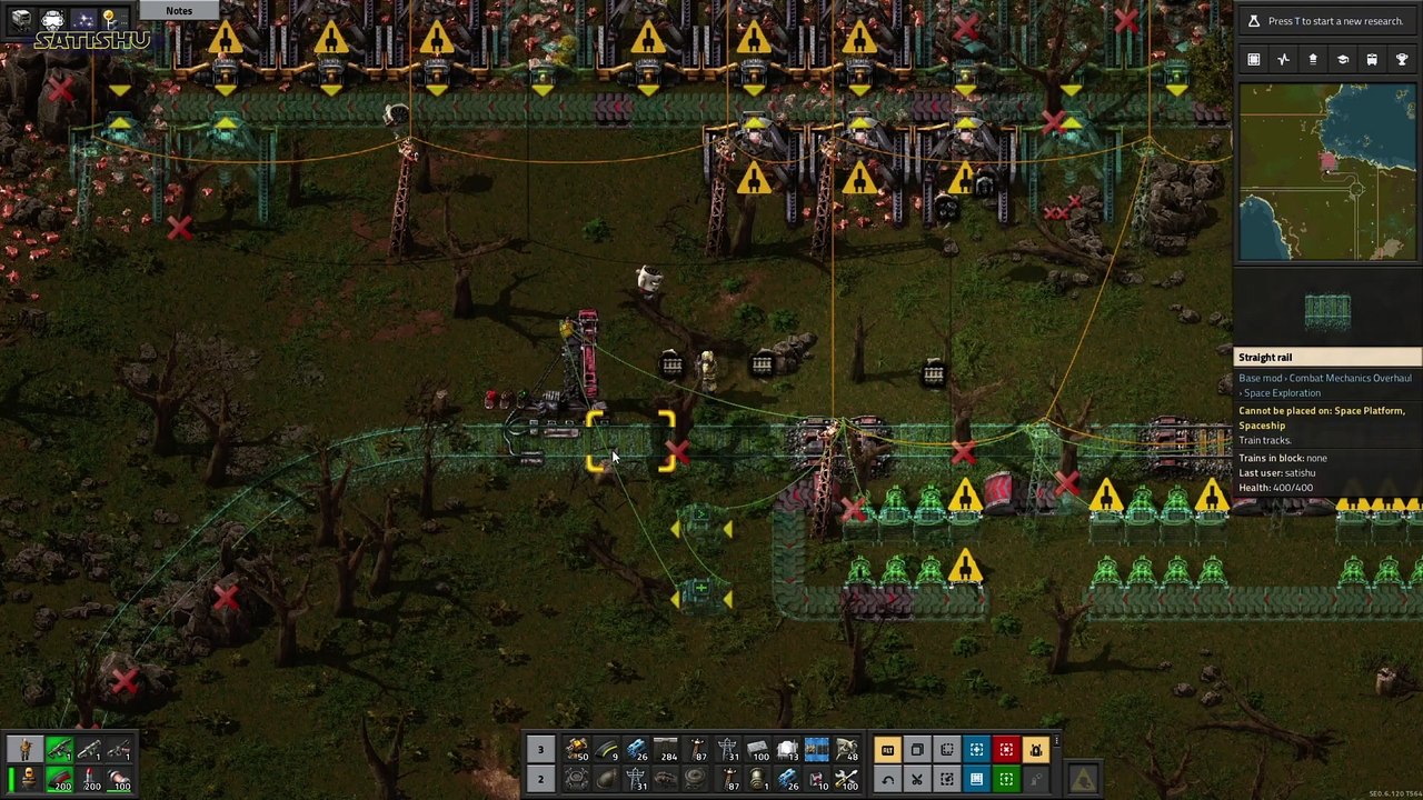 Ölzugschaltungsprobleme. | Factorio Space Exploration Mod | Ep. 77