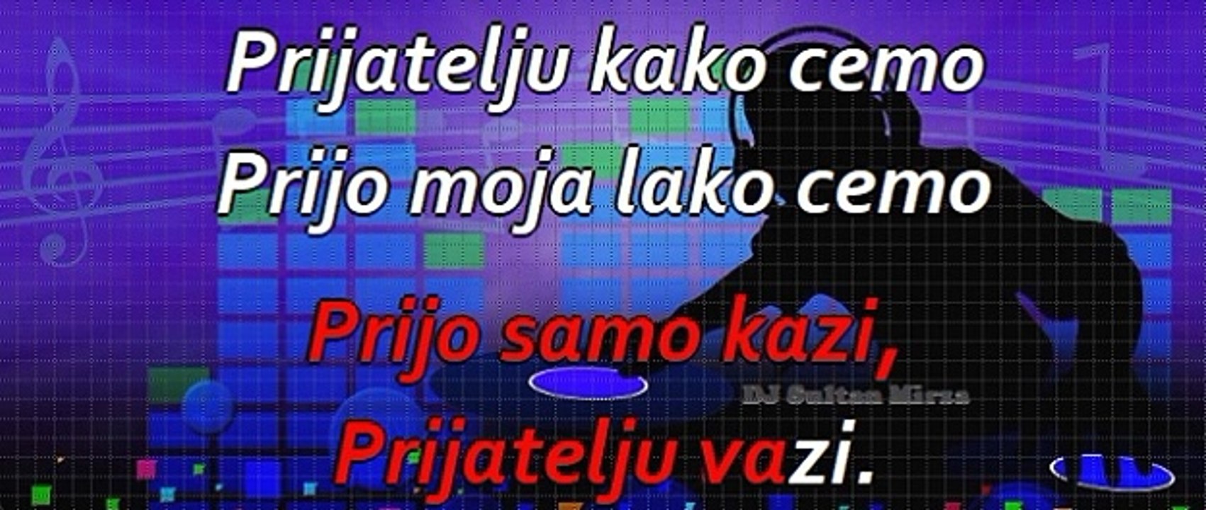 Prijo moja, kako ćemo - Bora Drljača (uživo karaoke)