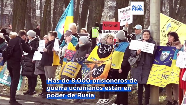 Piden en la Embajada de EE.UU. de Kiev libertad para los prisioneros de guerra ucranianos