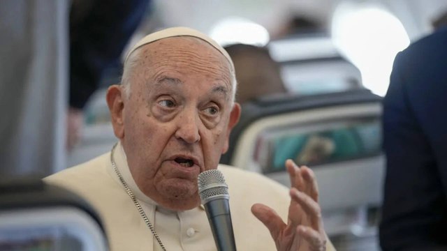 Agradezco de todo corazón las oraciones : el mensaje de voz que envió el papa Francisco