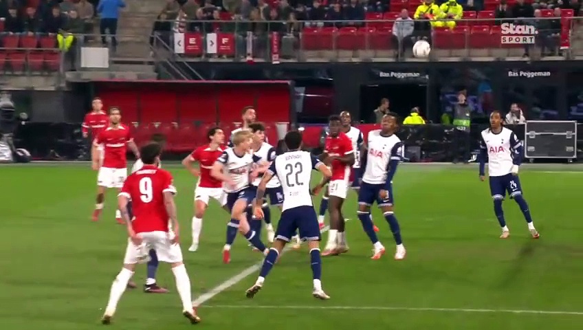 Own goal misery for Spurs at AZ Alkmaar