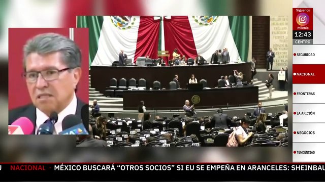 Monreal acusa a morenistas de negociar con PAN reforma antinepotismo