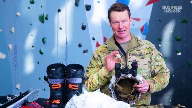 Army mountain soldier breaks down every piece of gear he takes on a mission