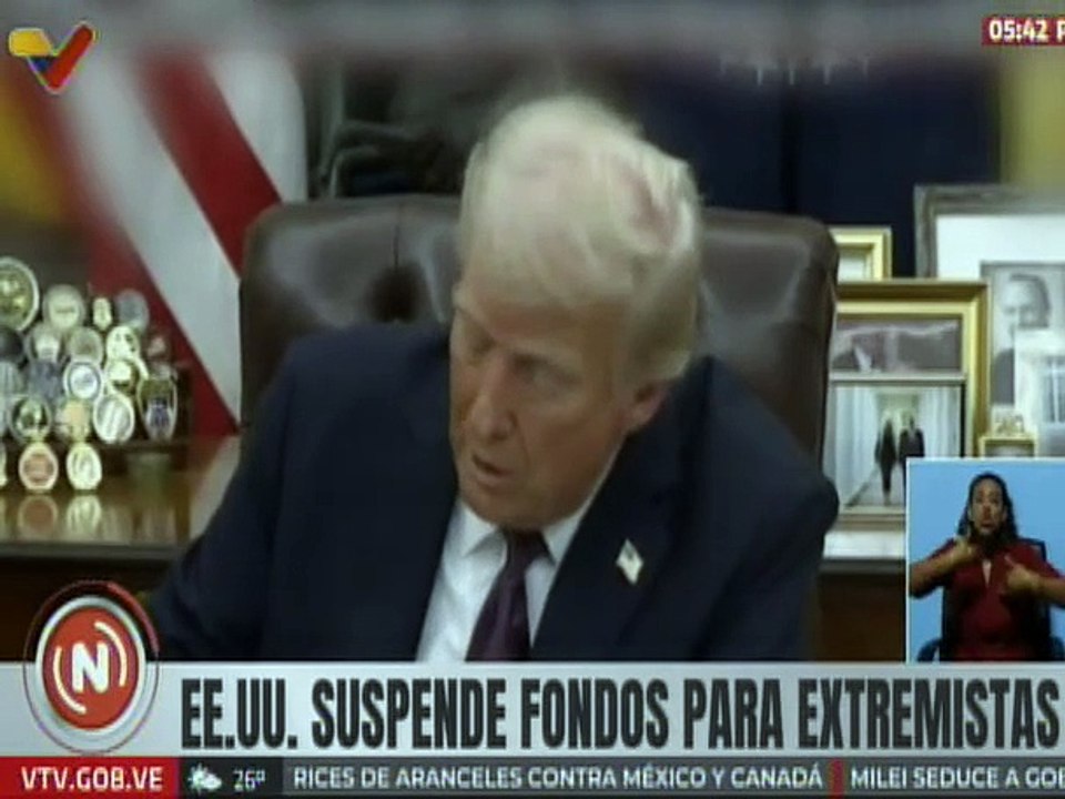 Especial | Gobierno de Estados Unidos suspende programas que entregan fondos a grupos extremistas