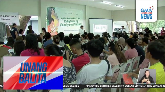 Libreng kapon, microchip, at bakuna kontra-rabies, alok ng QC Vet Dept. sa mga alagang aso at pusa ngayong Rabies Awareness Month | Unang Balita