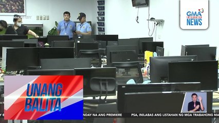 Operasyon ng umano'y ilegal na POGO, natuklasan sa isang gusali | Unang Balita