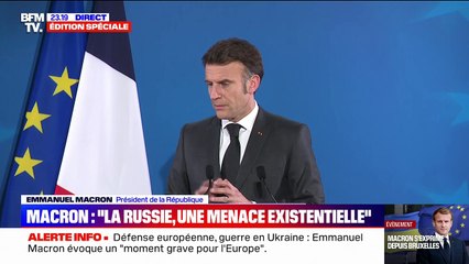 Conseil européen: la conférence de presse d'Emmanuel Macron en intégralité