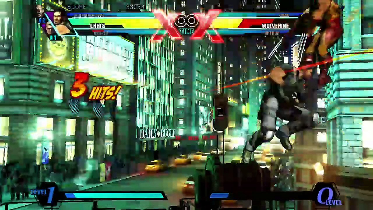 Ultimate Marvel vs. Capcom 3 online multiplayer - ps3