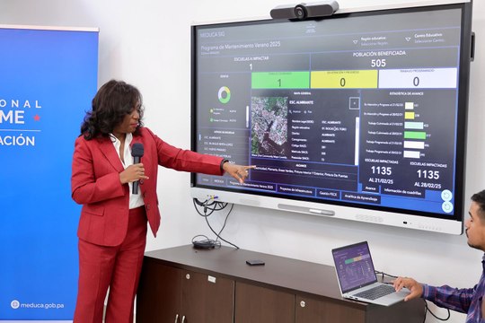 Meduca iniciará con más de 3,000 centros educativos y presenta el 'SIG'