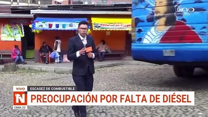 Escasez de combustible en el eje troncal