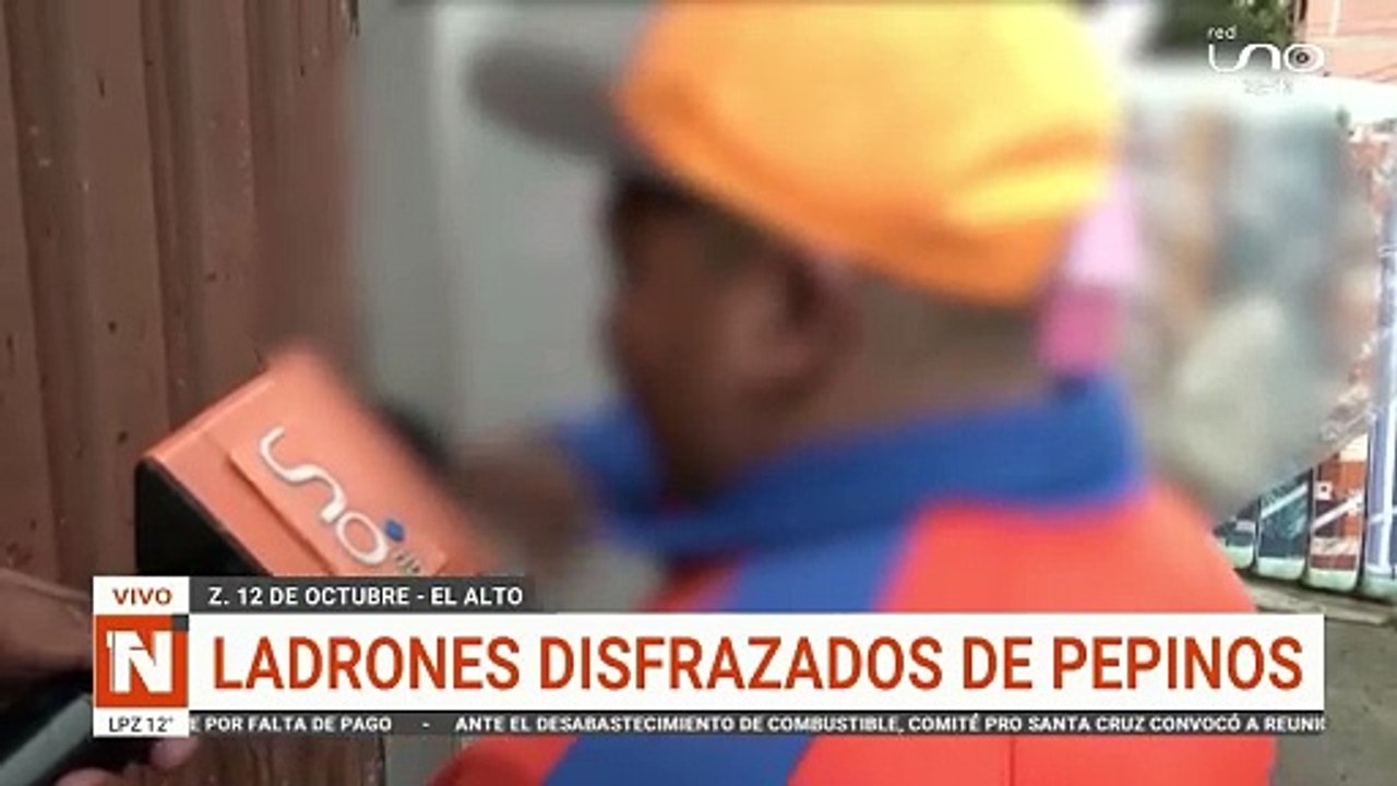 delincuentes disfrazados