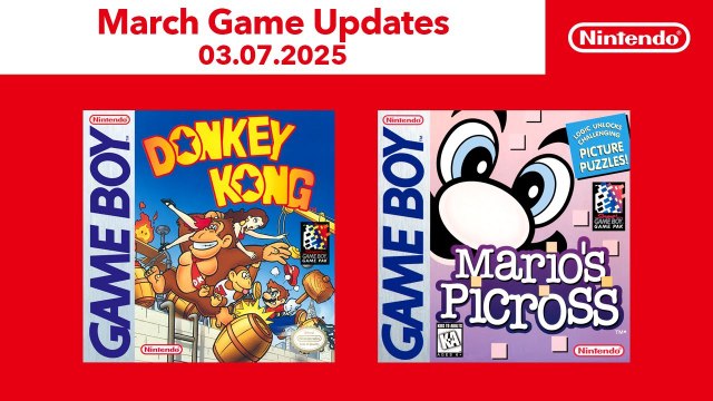Mario’s Picross y Donkey Kong en Nintendo Switch Online