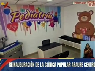 Portuguesa | Autoridades entregan completamente recuperada la Clínica Popular Araure Centro