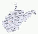 Map of West Virginia. Peta Virginia Barat. West Virginia Map. Map of West Virginia State. Peta Negara Bagian Virginia Barat. West Virginia State Map. Map of State of West Virginia. State of West Virginia Map. Western Virginia Map.