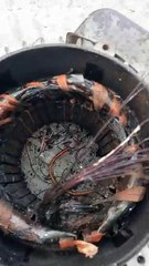 2hp electric motor winding burnout