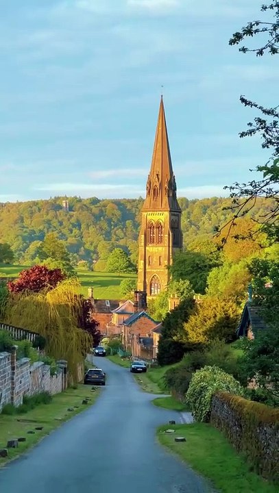 Edensor au Royaume-Uni