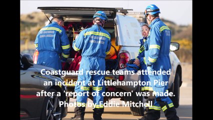 Urgent Coastguard Response at Littlehampton Pier 🚨