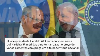 Governo anuncia medidas para tentar baixar preço de alimentos