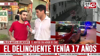 Otro policía mata a delincuente en un intento de robo