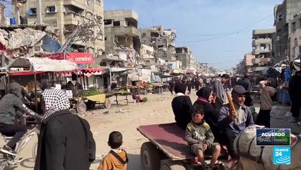 Gaza enfrenta un bloqueo total tras la finalización de la primera fase del alto el fuego