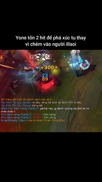 Yone tốn 2 hit để phá xúc tu illaoi #yone #illaoi #lienminhhuyenthoai #leagueoflegends