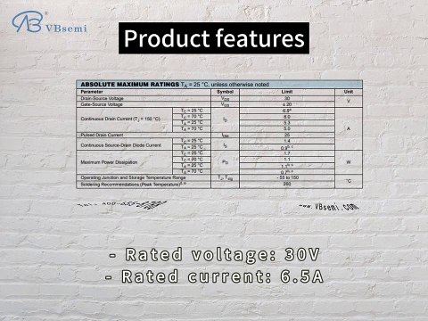 3402-CMN3402-VB is a SOT23 package N-Channel field effect MOS tube