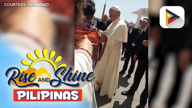 Mga debotong Pilipino, sinariwa ang kanilang close encounter kay Pope Francis;