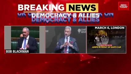 UK MP raises issue of S Jaishankar's security breach in Parliament