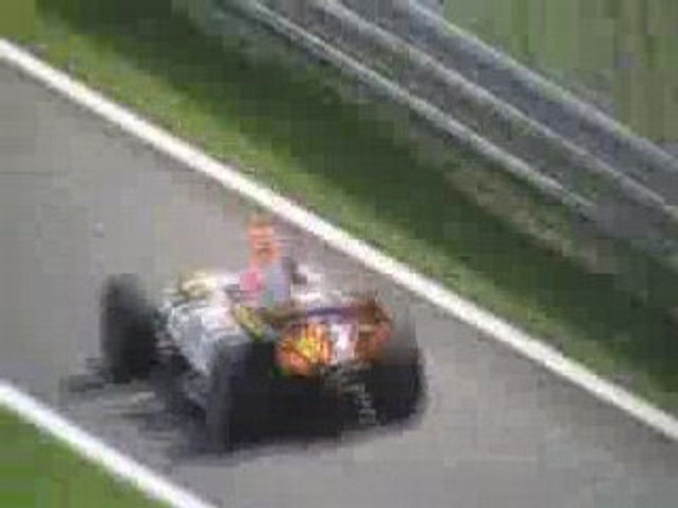 Depart renault f1 r25