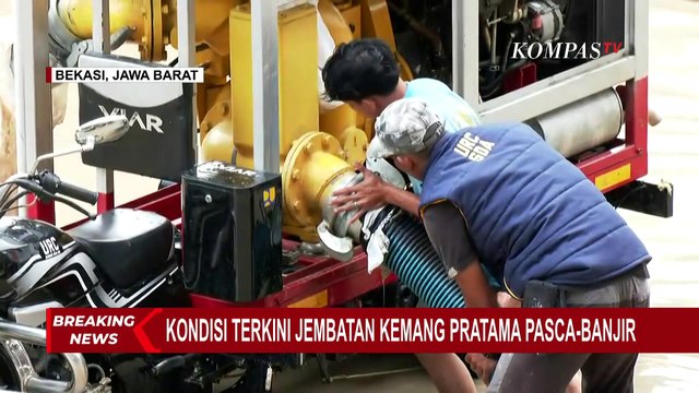 Pantauan Terkini Jembatan Kemang Pratama hingga Mal Mega Bekasi Usai Diterjang Banjir