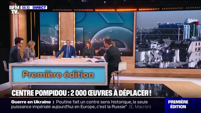 Centre Pompidou: 2.000 œuvres à déplacer pour la rénovation du musée