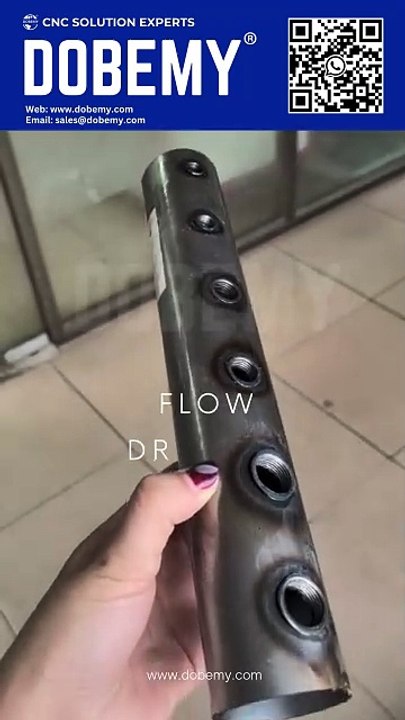445 Flow drilling tapping tube CNC Machine