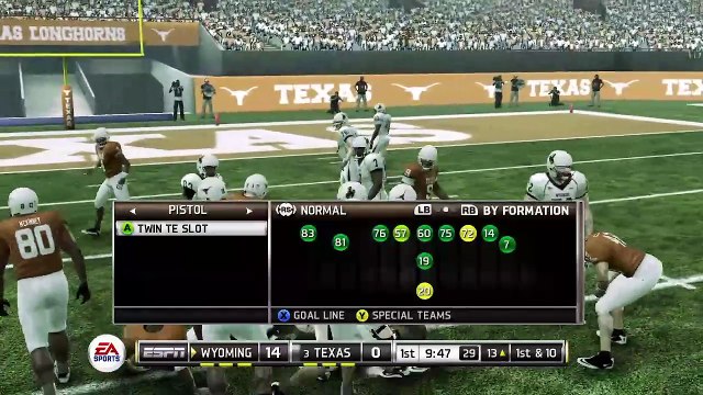 Playing The Texas Longhorns (NCAA Football 11)