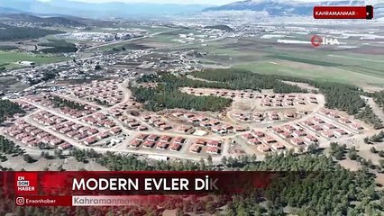 Kahramanmaraş'ta depremden sonra köyler yeniden kuruluyor