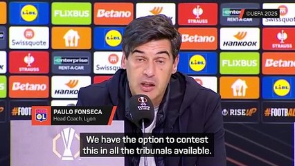 Fonseca vows to fight nine-month suspension