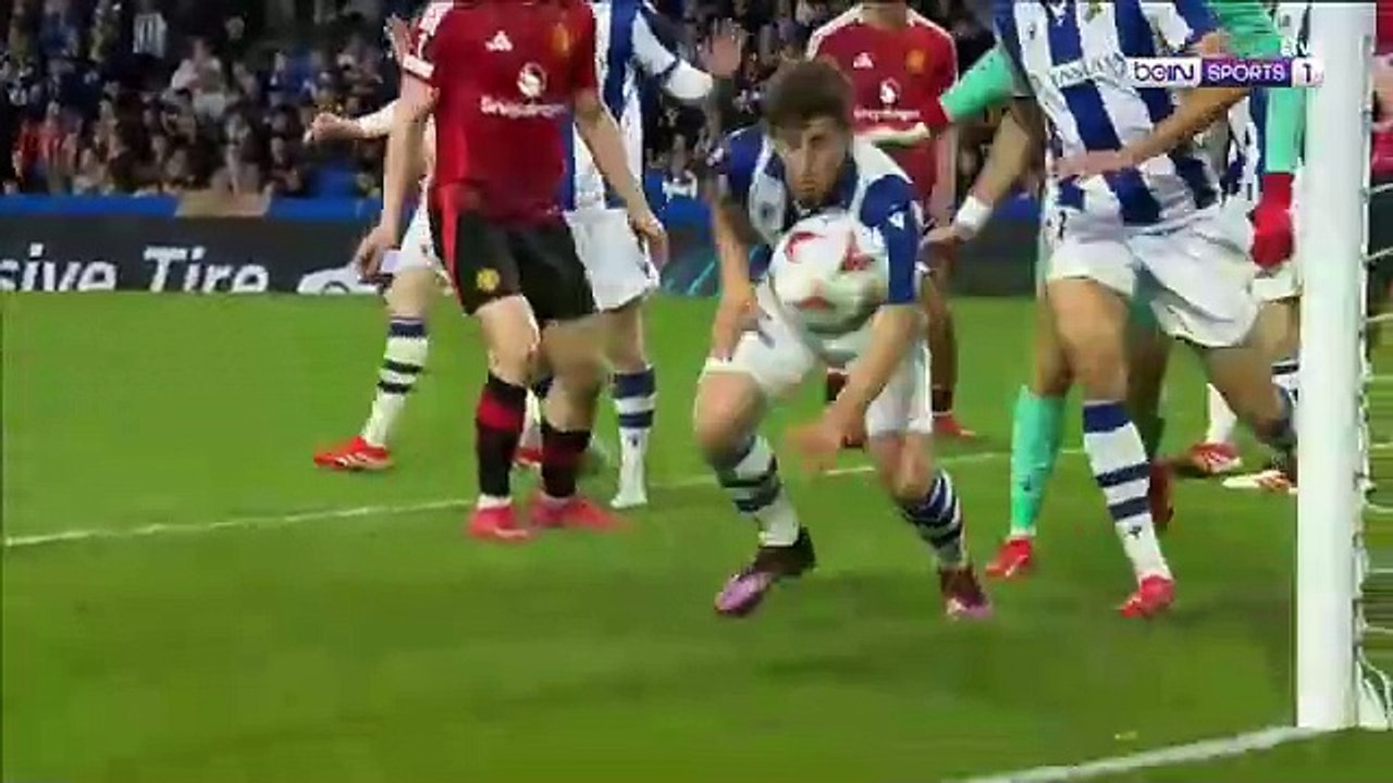 Real Sociedad 1-1 Manchester United | Europa Le...