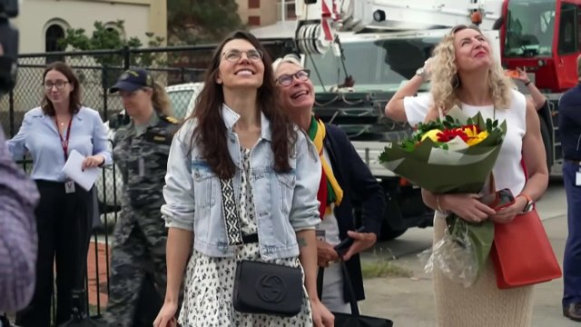 Lithuanian rower rescued by Australian Navy arrives safely in Sydney