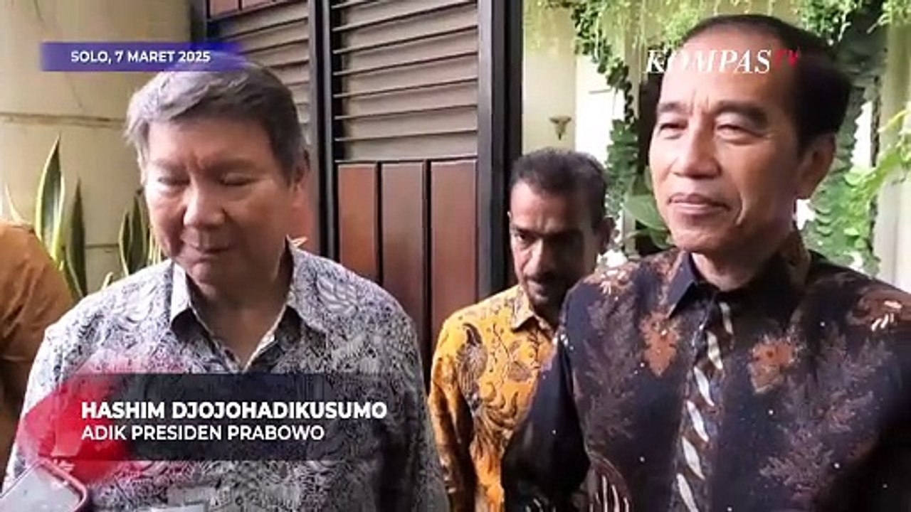 Pertemuan Tertutup Hashim dan Jokowi di Solo, Bawa Salam Hangat Prabowo