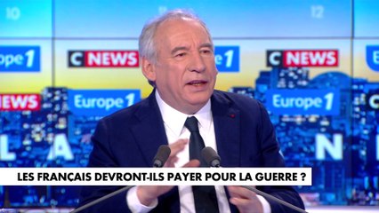 François Bayrou : «La France est en situation de faiblesse au lieu d'être en situation de force»