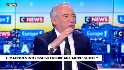 François Bayrou : «Le recours à l’impôt est au bout de sa logique»